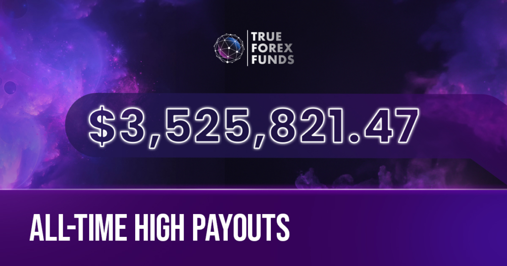 Over $3 Million All-Time High Payouts at True Forex Funds